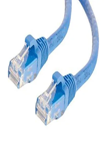 Miniatura 126 de C2G/Cables to Go 27872 Cable de red Ethernet cruzado Cat6 sin blindaje (UTP) sin enganche, amarillo (2,13 metros/7 pies)