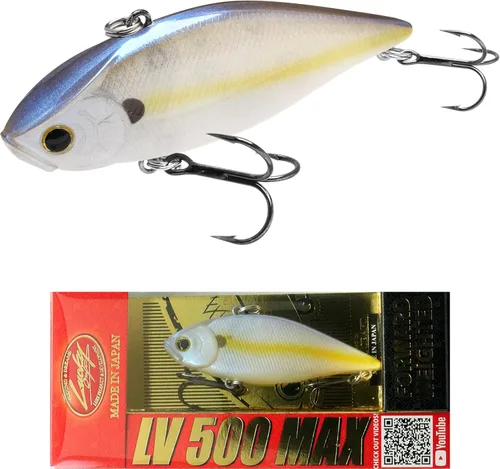 Miniatura 13 de Lucky Craft señuelo de pesca LV-500 cebo con forma de pez 052 Aurora negro