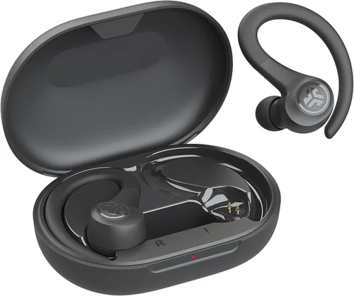 Miniatura 10 de JLab Go Sport+ - Auriculares inalámbricos de entrenamiento con llamadas claras C3, diseño deportivo de gancho seguro, tiempo de reproducción