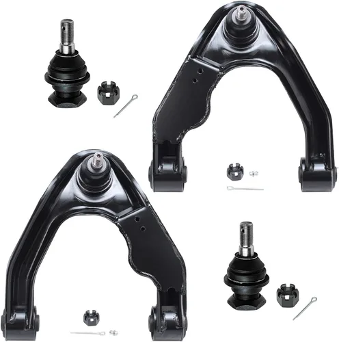 Miniatura 156 de Detroit Axle - Kit de 4 brazos de control delanteros para Ford Mustang 05-10, 2 brazos de control inferiores, 2 puntales 2005 2006 2007 2008 2009
