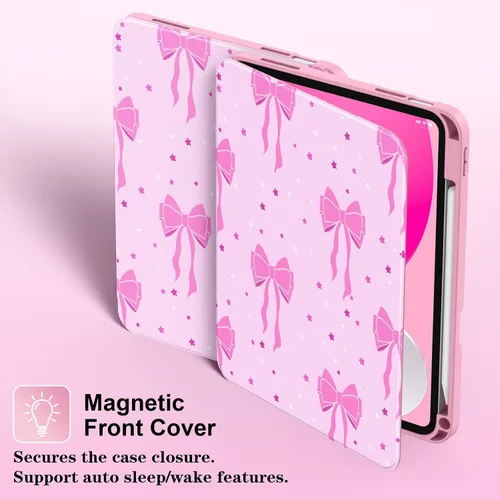 Miniatura 3 de Supveco Funda para iPad (A16) de 11ª generación de 11 pulgadas (2025), iPad de 10.9 pulgadas (2022) con soporte para lápiz, funda de alta calidad