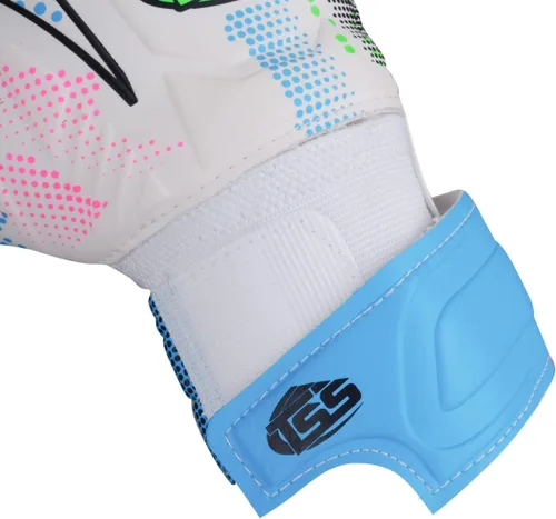 Miniatura 8 de Guantes de portero de fútbol para adultos y jóvenes, guantes de fútbol de alto rendimiento con protección Pro-Teck para la columna vertebral