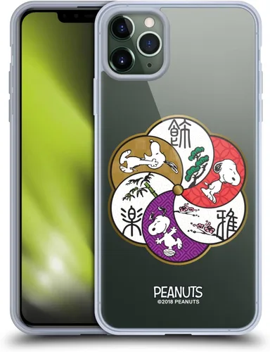 Miniatura 200 de Carcasa de gel para iPhone 7 Plus/iPhone 8 Plus, diseño de Snoopy Oriental de Peanuts, Badges