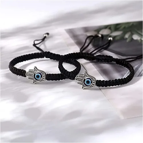 Miniatura 5 de Bracelet for Women with Hand charm lucky protection bracelet for Mother Daughter Friends Girl friends Baby bracelet gift set