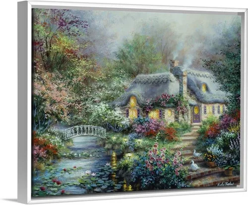 Miniatura 9 de CANVAS ON DEMAND Nicky Boehme - Lienzo decorativo para pared, diseño contemporáneo, decoración del hogar, paisaje, obra de arte natural, 14 x 11