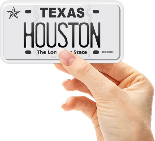 Miniatura 63 de Calcomanía para placa de matrícula de Texas, elige entre más de 50 ciudades de TX, calcomanía para parachoques de Texas para automóvil, calcomanías