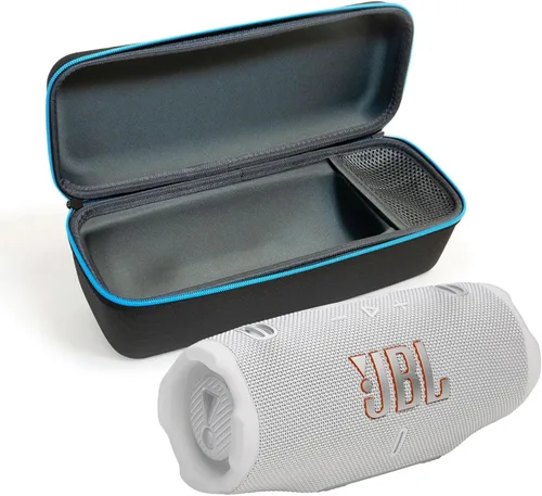 Miniatura 13 de JBL Charge 6 (Azul) + Paquete con funda protectora de carcasa dura divvi! (Negro)