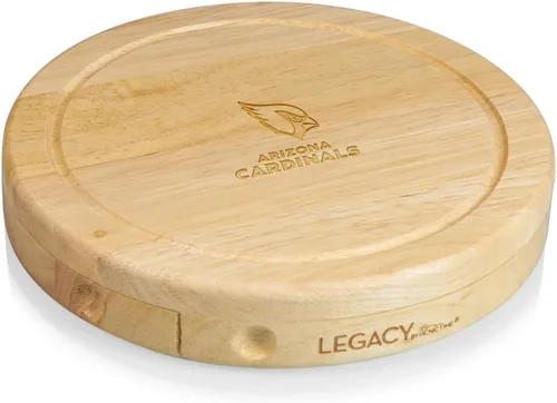 Miniatura 16 de Picnic TIME NFL Brie Cheese Board and Knife Set - Charcuterie Board Set - Wood Cutting Board