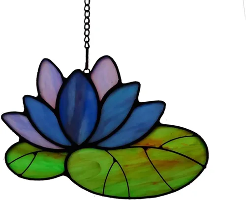 Decoración de flores para colgar en la ventana de vitral, paneles de ventana para decoración de festividades, regalos de cumpleaños para mamá, mujer