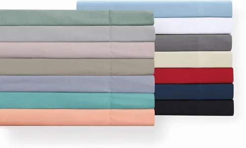 Miniatura 12 de TRULY SOFT Everyday - Juego de sábanas de poliéster blanco de 3 piezas, tamaño individual, color sólido, ropa de cama para adultos, certificado
