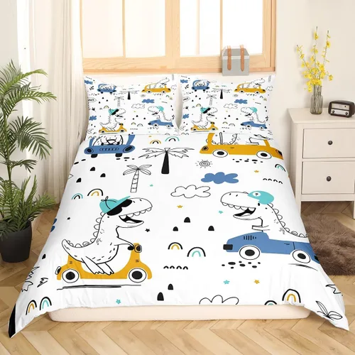 Miniatura 18 de Juego de ropa de cama Groovy de los años 60 y 70 para niños, funda de edredón retro de flores hippie para niños, adolescentes, vintage, bohemio