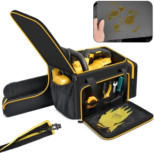 Miniatura 5 de SAIKA Funda para motosierra compatible con DEWALT 20V, para EGO, para Greenworks para CRAFTSMAN de 10/12 pulgadas, motosierra inalámbrica con bolsa