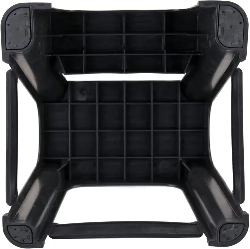 Miniatura 2 de Home Basics Taburete de 2 escaleras, soporta hasta 250 libras, resistente, ligero, de goma antideslizante, taburete seguro para adultos y niños