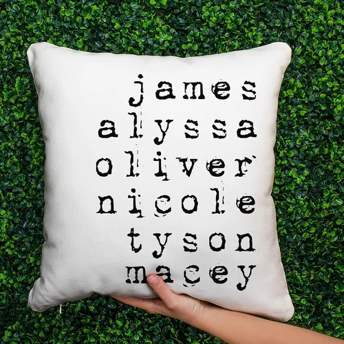 Miniatura 5 de Fundas de almohada personalizadas para el día de la madre, funda personalizada con nombres