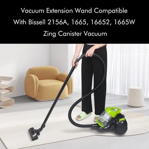 Miniatura 2 de Manguera de repuesto para aspiradora Bissell Zing, compatible con modelos 2156A, 1665, 16652, 1665W, 21562 (paquete de 2)