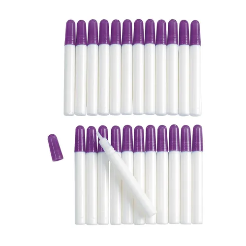 Colorations Tacky - Bolígrafos de pegamento para el aula, suministros para proyectos de arte y manualidades (paquete de 24), secado rápido,