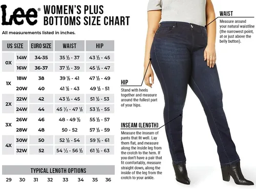 Miniatura 7 de Lee Jeans legendarios de pierna recta de tiro medio para mujer en talla grande