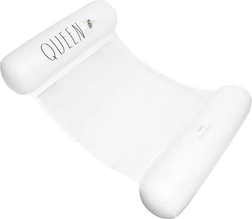Miniatura 8 de Rae Dunn x CocoNut Float - Flotador de hamaca para adultos, tamaño adulto, inflable, flotador de silla de montar y silla de descanso, versátil