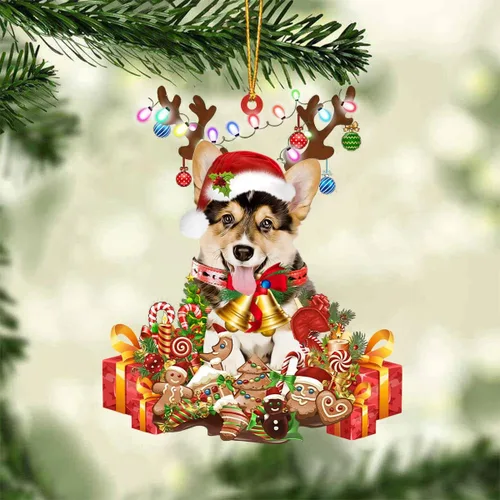 Miniatura 83 de Nazenti Adorno de Navidad personalizado de reno de Alaskan Malamute – Adorno de perro personalizado para amantes de las mascotas, acrílico plano