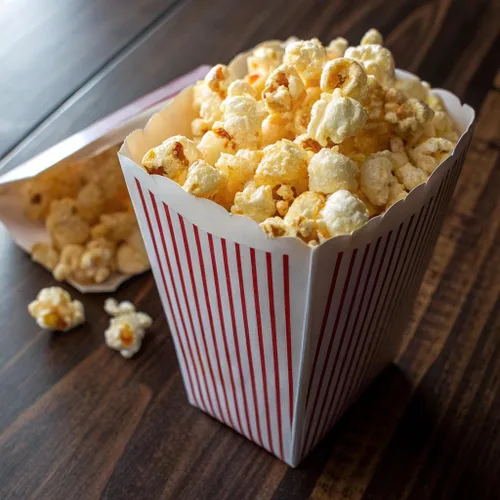 Miniatura 3 de VOISEN Bolsas de papel para palomitas de maíz, paquete de 600 bolsas de palomitas de maíz de 1 onza, porciones individuales, bolsa de palomitas