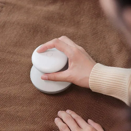 Miniatura 7 de Scienbeauty Afeitadora de tela recargable, removedor de pelusa eléctrico con luz, afeitadora de suéter con 6 cuchillas de acero inoxidable, doble