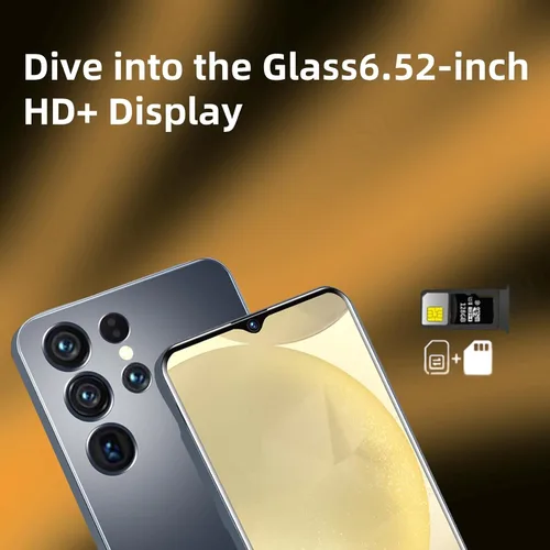 Miniatura 4 de Smartphone pantalla de 6.11 pulgadas, E66, teléfono celular desbloqueado, tarjeta SIM dual, 1 GB de RAM 16 GB de ROM, solo admite tarjeta SIM Banda