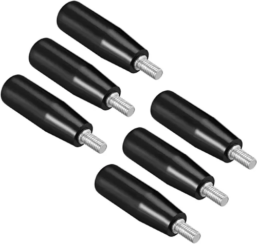 Miniatura 4 de Manija giratoria de la máquina del volante para la fresadora Torno Rectificadora Manijas de sujeción Perillas de tornillo Mango giratorio M6 x 1.260