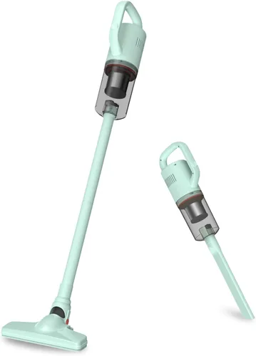 Miniatura 8 de KEROMEE Aspiradora de palo, aspiradora de mano con cable, mini escoba eléctrica para pelo de mascotas, limpieza de suelos de madera dura, arena