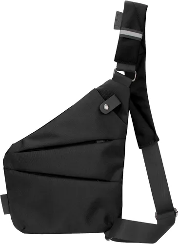 Miniatura 8 de Flex Moves PERSONAL FLEX BAG Bolso bandolera antirrobo para hombres y mujeres, bolsa de pecho para deportes, viajes, uso diario