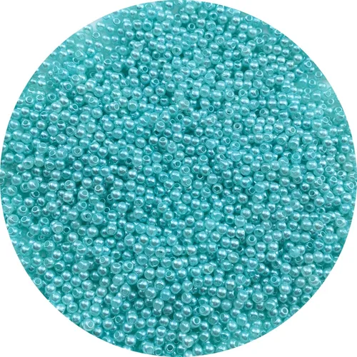 3000 cuentas de perlas de 0.118 pulgadas con agujero redondo suelto para decoración del hogar, rellenos de jarrones, manualidades, fabricación de