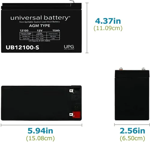 Miniatura 2 de Batería universal UB12100-S