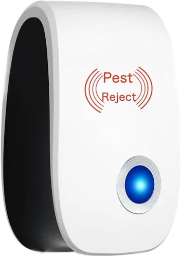 Miniatura 9 de Paquete de 6 repelentes ultrasónicos de plagas para interiores, repelente de plagas, enchufe ultrasónico para arañas, ratones, mosquitos