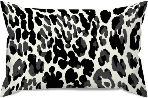 Miniatura 145 de ArogGeld Funda de almohada para sofá, guepardo y leopardo, estampado de leopardo, funda de cojín decorativa de granja para sala de estar
