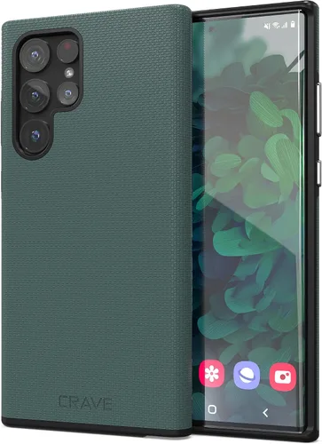 Miniatura 62 de Crave Funda para Galaxy S22 Ultra, funda de doble capa de protección a prueba de golpes para Samsung Galaxy S22 Ultra 5G (6.8 pulgadas) - Negro