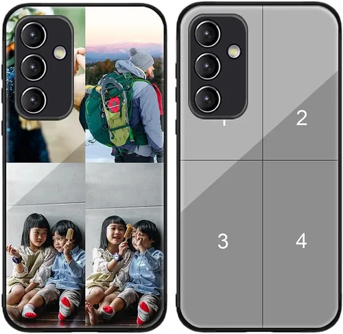 Miniatura 65 de Funda de teléfono personalizada para Samsung Galaxy S22+ / S22 Plus 5G, funda de TPU suave de vidrio templado antiarañazos personalizada con foto