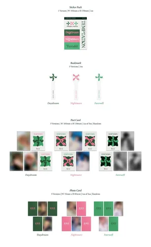 Miniatura 5 de T'omorrow X T'ogether TXT The Name Chapter Temptation Album Nightmare Ver.