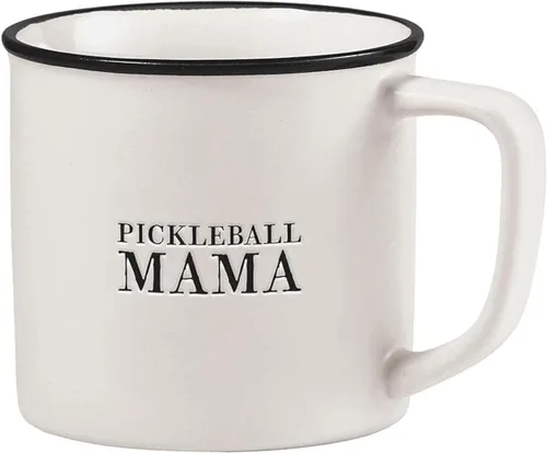 Miniatura 6 de Santa Barbara Design Studio Pickleball - Taza de café de regalo Lili + Delilah Stoneware, 16 onzas, mejor compañero de pickleball