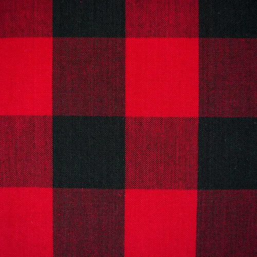 Miniatura 2 de Colección DII Buffalo Check, mantel clásico de granja, 60 x 120, rojo y negro