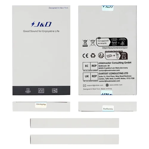 Miniatura 8 de J&D Cable 3RCA macho a macho de 3 pies, conectores chapados en oro, carcasa de cobre resistente, ideal para sistemas de entretenimiento en el hogar