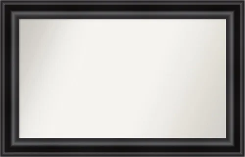 Miniatura 661 de Amanti Art Espejo personalizado, espejo de baño negro puente, espejo de pared o espejo de tocador de baño sobre el fregadero (26 x 26 pulgadas)