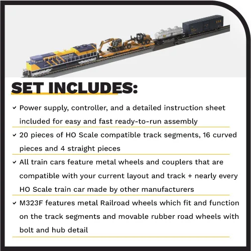 Miniatura 5 de Diecast Masters HO Scale Progress Rail Juego de tren 100 aniversario 87001