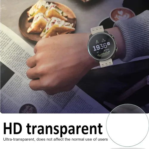 Miniatura 2 de Lamshaw Protector de pantalla compatible con Carbinox X-Ranger Smart Watch, [3 unidades] Película protectora de pantalla de vidrio templado 9H