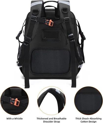 Miniatura 5 de Bolsa de primeros auxilios para trauma, mochila vacía, kits de emergencia médica, bolsa de salto para emergencias médicas, EMS, policía, bomberos