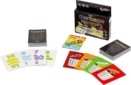 Miniatura 11 de Regal Games Conjunto de juegos de cartas divertidos para adultos – Canasta, Spoons and a Spork, Garbage Monsters, ScorZo, The Goodge Rules
