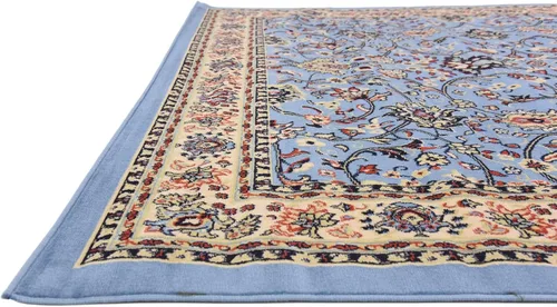 Miniatura 300 de Unique Loom Colección Sialk Hill - Alfombra de área Washington (3 pies 3 pulgadas x 5 pies 3 pulgadas, rectángulo, burdeos/crema)