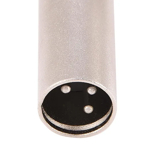 Miniatura 8 de Adaptador XLR de 3 pines, adaptador XLR macho a hembra, conector adaptador de extensión de micrófono
