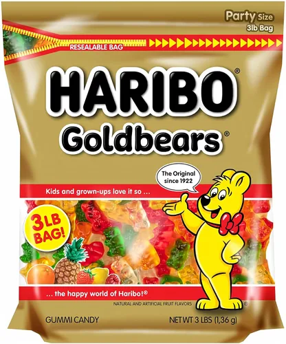 Miniatura 7 de HARIBO - Gomitas de ositos, bolsa resellable de 10 onzas, sabores surtidos