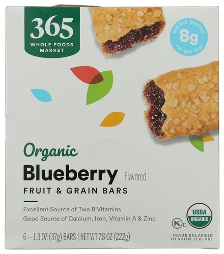 Miniatura 9 de 365 by Whole Foods Market, Barra orgánica de cereales de manzana 6 unidades, 7.8 onzas