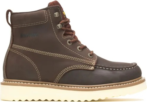 Wolverine Loader Botas de trabajo para hombre de puntera suave de 6 pulgadas