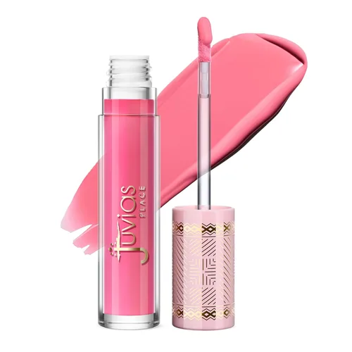 Miniatura 14 de Juvia's Place Smoothie Lip Gloss Pink Velvet - Brillo de labios crema hidratante con tonos rosa y malva - Brillos voluminosos no pegajosos - Brillo